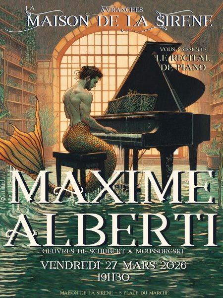 Récital de piano « Maxime Alberti – oeuvres de Schubert et Moussorgski »