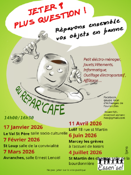 Répar&rsquo;Café et Troc&rsquo;Plantes