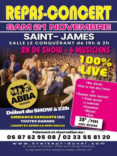 Repas-Concert ABBA