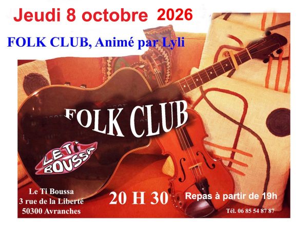 Soirée Folk club