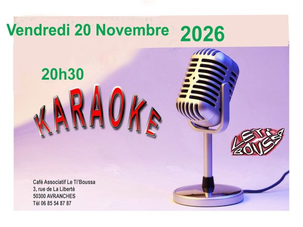 Karaoké au Ti&rsquo;Boussa