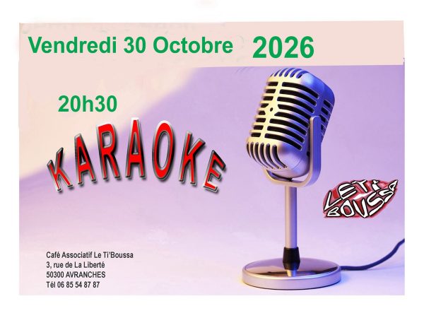 Karaoké au Ti&rsquo;Boussa