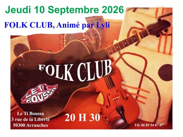Soirée Folk club