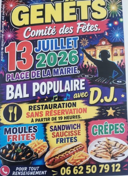 Soirée moules-frites – bal populaire