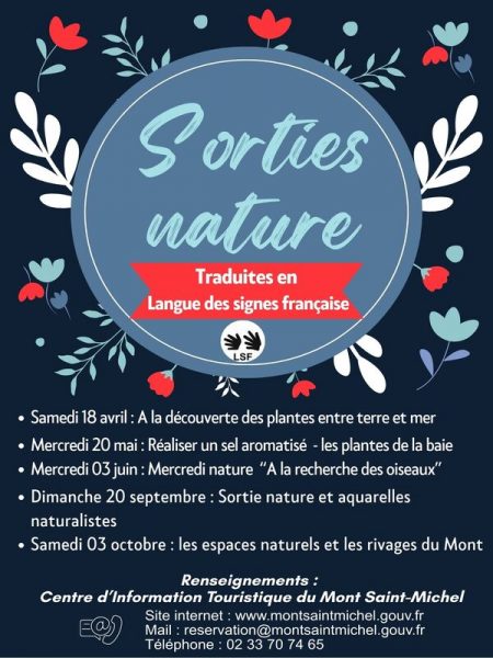 Sorties nature traduites en LSF (Langue des Signes Française)