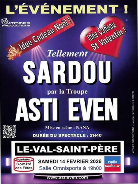 Spectacle « Tellement Sardou »