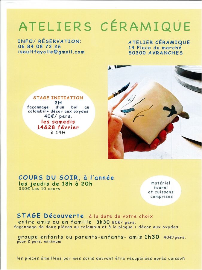 Staged-initiationceramique-AtelierceramiqueAvranches-14et28-02-2026