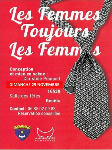 Impromptu théâtral et musical « Les femmes toujours les femmes »