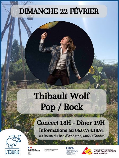 Concert « Thibault Wolf »