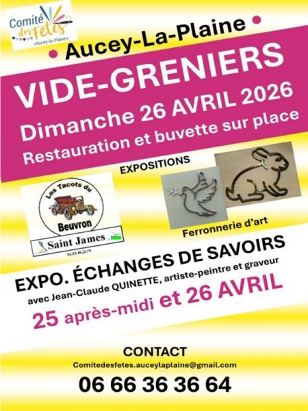 Vide-greniers et expositions