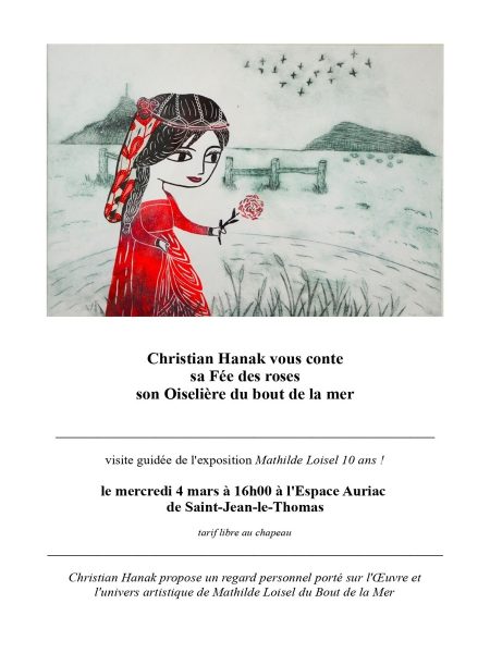 Visite guidée de l&rsquo;exposition « Mathilde Loisel – 10 ans ! » par Christian Hanak